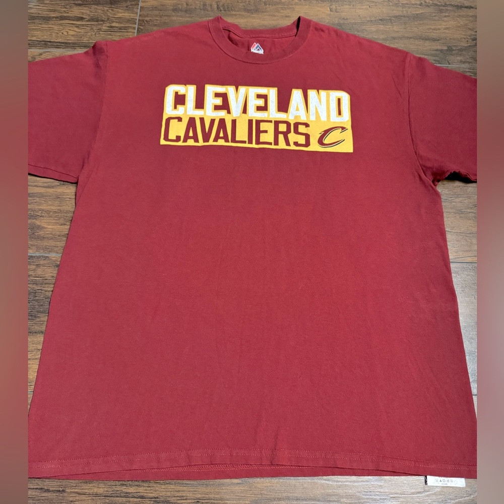 Vintage Majestic NBA Cleveland Cavaliers Lebron James T-Shirt Men XL